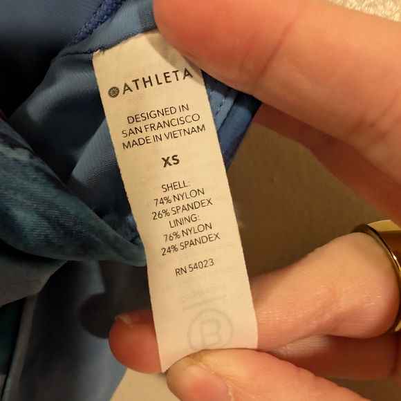 Athleta One Piece Bodysuit Size XS - Picture 4 of 5